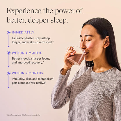 Beam Dream Sleep Powder – L-Theanine, Apigenin, Magnesium & Melatonin | Non-GMO, Third-Party Tested Sleep Support