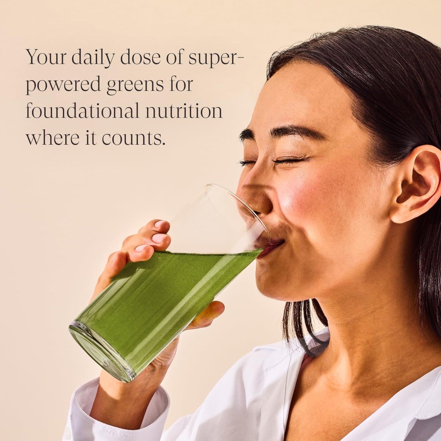 Beam Greens Powder - Vegan Organic Greens for Gut Health & Immune Support | 30 Servings