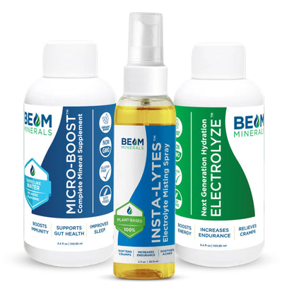 BEAM MINERALS Travel Pack: On-The-Go Electrolyte & Micronutrient Support
