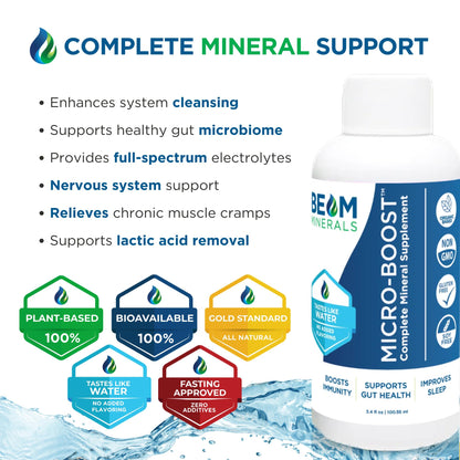 BEAM MINERALS Travel Pack: On-The-Go Electrolyte & Micronutrient Support