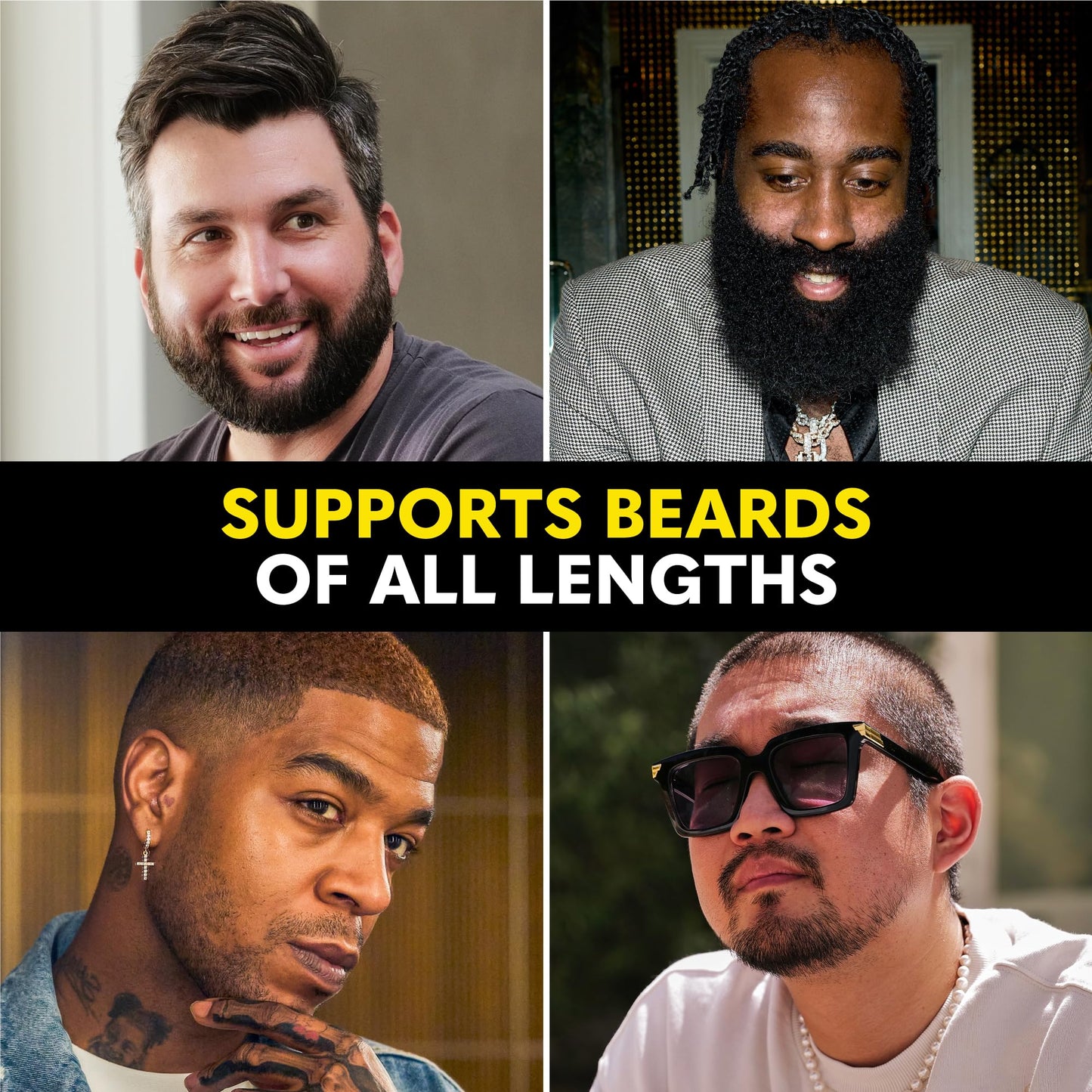 Beard Club Biotin Beard Growth Gummies – Men’s Vitamin for Thicker Beard (Biotin, B12, E & C) – Strawberry