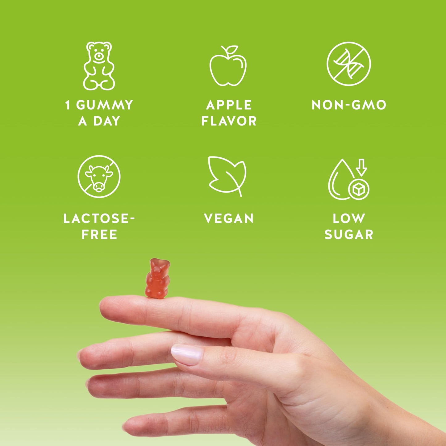 Bears with Benefits ACV Gummies – Metabolism, Digestion & Detox with Iodine (30 Gummies)