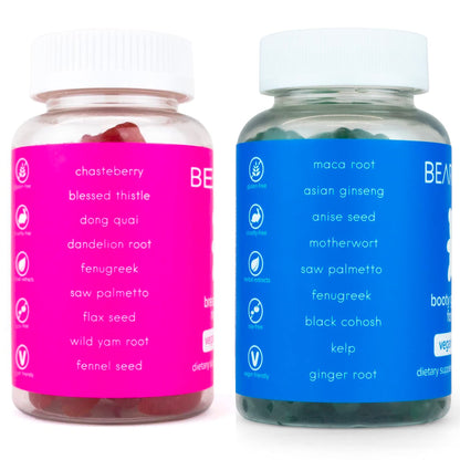BEARVANA Top & Peach Support Gummies for Women – 2-Pack (120 Gummies)