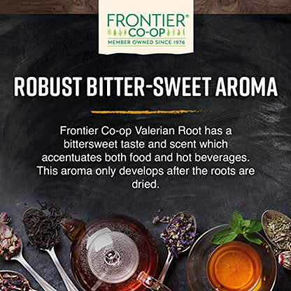Frontier Co-op Valerian Root 1lb - Cut & Sifted, Kosher, Bulgaria-Sourced