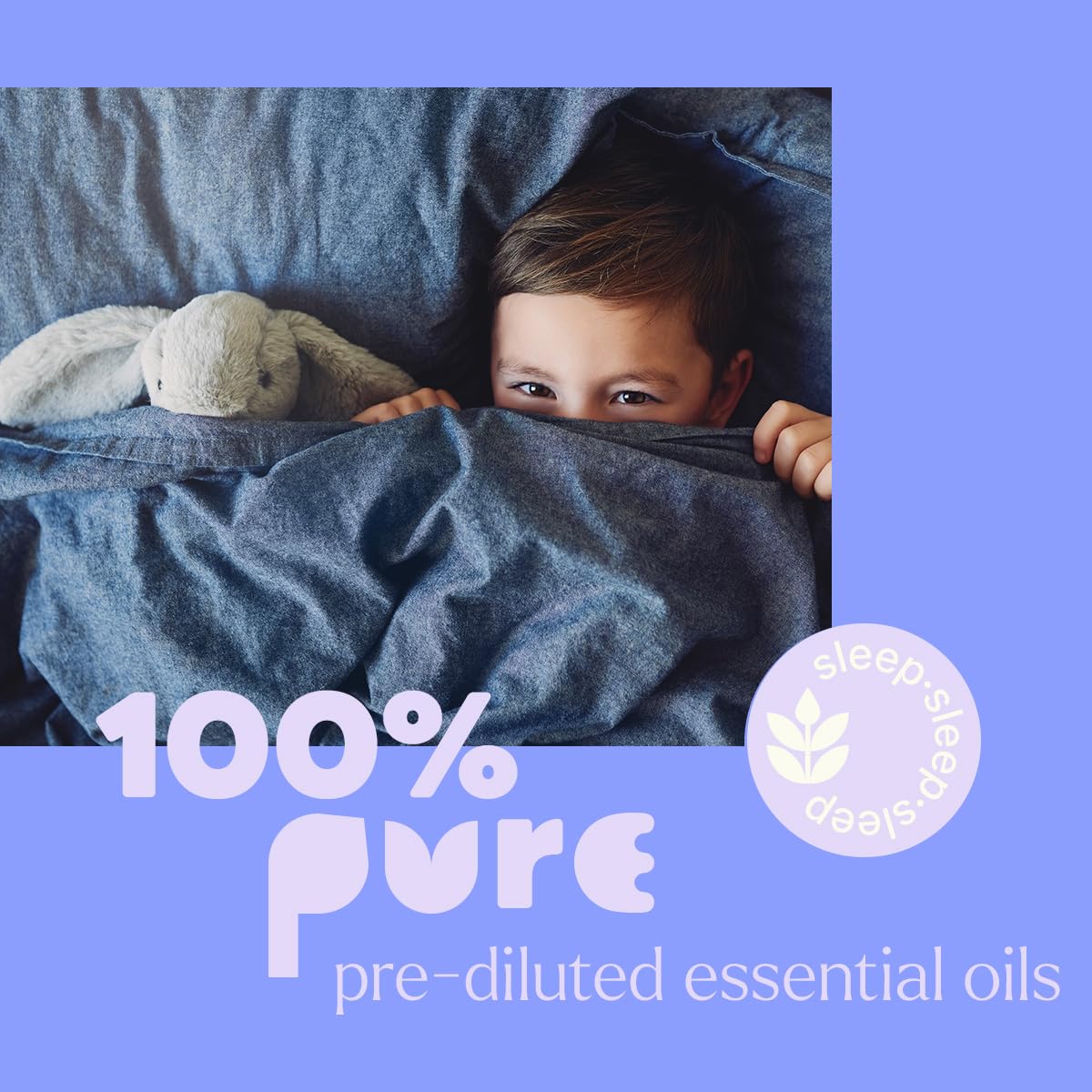 Plant Therapy KidSafe Nighty Night Essential Oil Blend for Sleep 10 mL Roll-On | 100% Pure, Therapeutic Grade