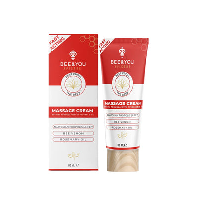 BEE and You Massage Cream – Propolis, Bee Venom & 11 Herbal Oils