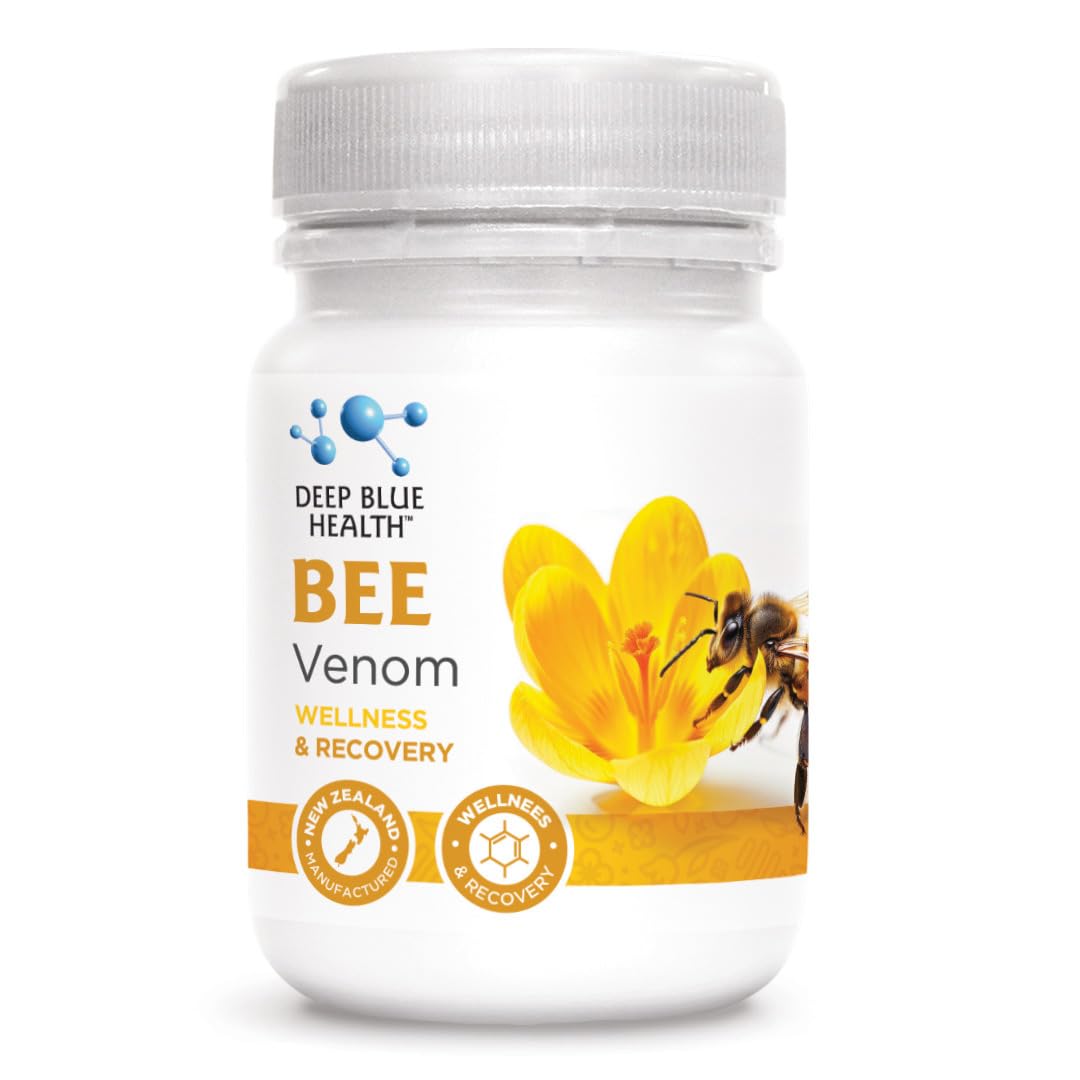 Bee Venom 500mg (90 Caps) + Joint Health | Deep Blue Health NZ