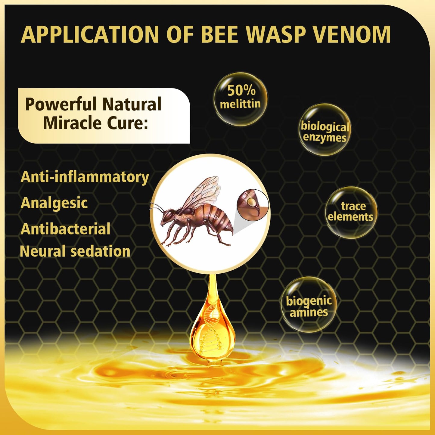 Bee Wasp Venom Toothpaste 2-Pack – Bleeding Gums, Gingivitis & Sensitive Teeth (3.7 oz)