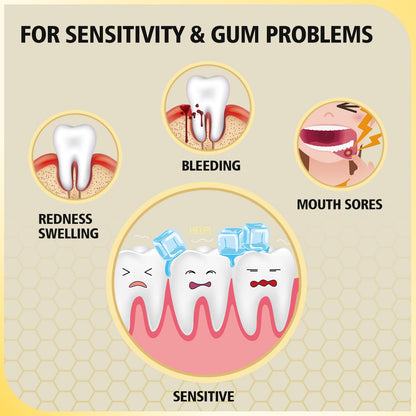 Bee Wasp Venom Toothpaste – Multi-Peptides for Bleeding Gums & Sensitive Teeth (2 Pack, 3.7 oz)
