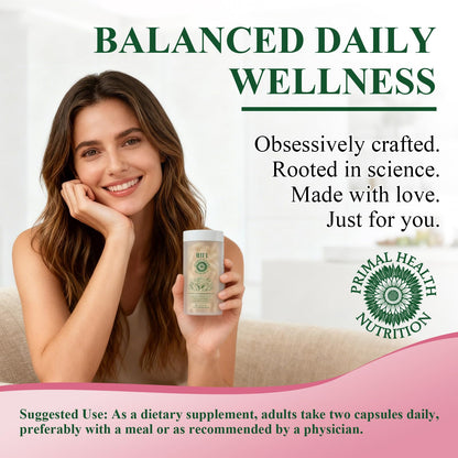 Beef Organ Supplement for Women - Primal Health Blend Capsules | 90 Capsules