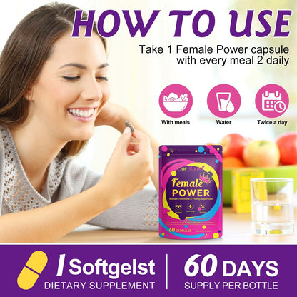 Beef Organ Supplement for Women – Grass-Fed Liver Capsules – 60 Capsules