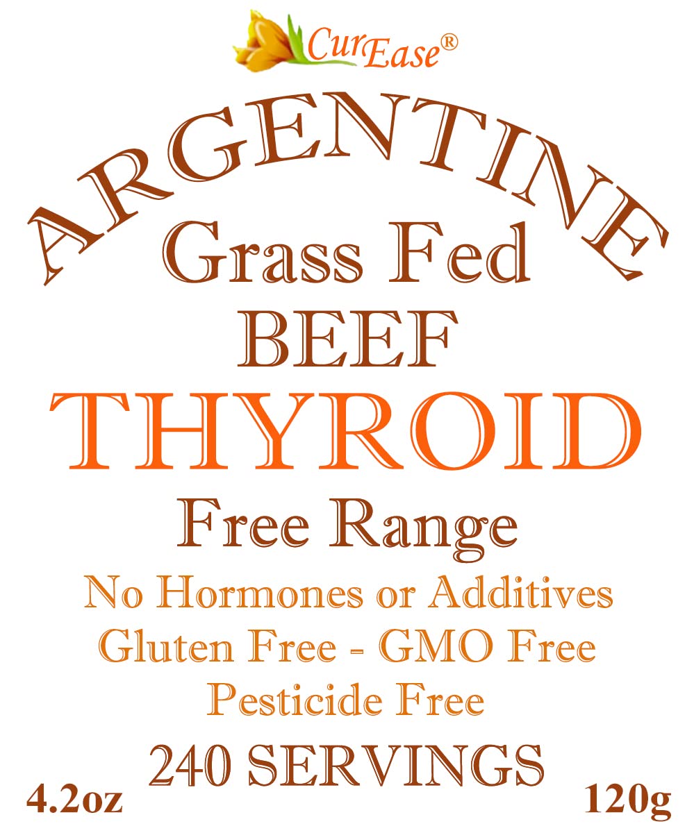 Beef Thyroid Powder – Grass-Fed & Finished Argentine (4.2 oz)