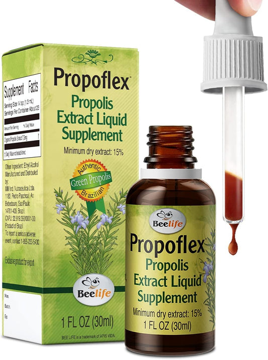 Beelife Brazilian Green Propolis Extract – 15% Artepillin-C Tincture | Immune Support BritishVita | Premium UK Vitamins & Wellness Supplements