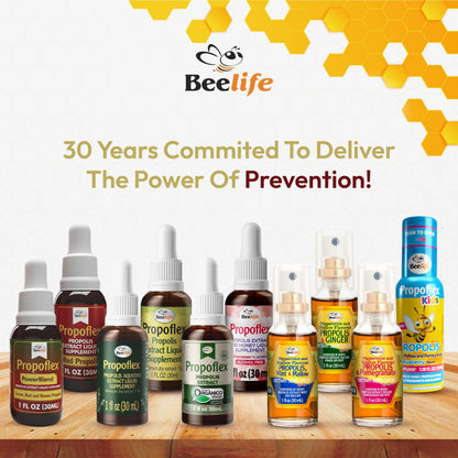 Beelife Propoflex Organic Green Propolis Extract – High Artepillin-C, 1 Fl Oz