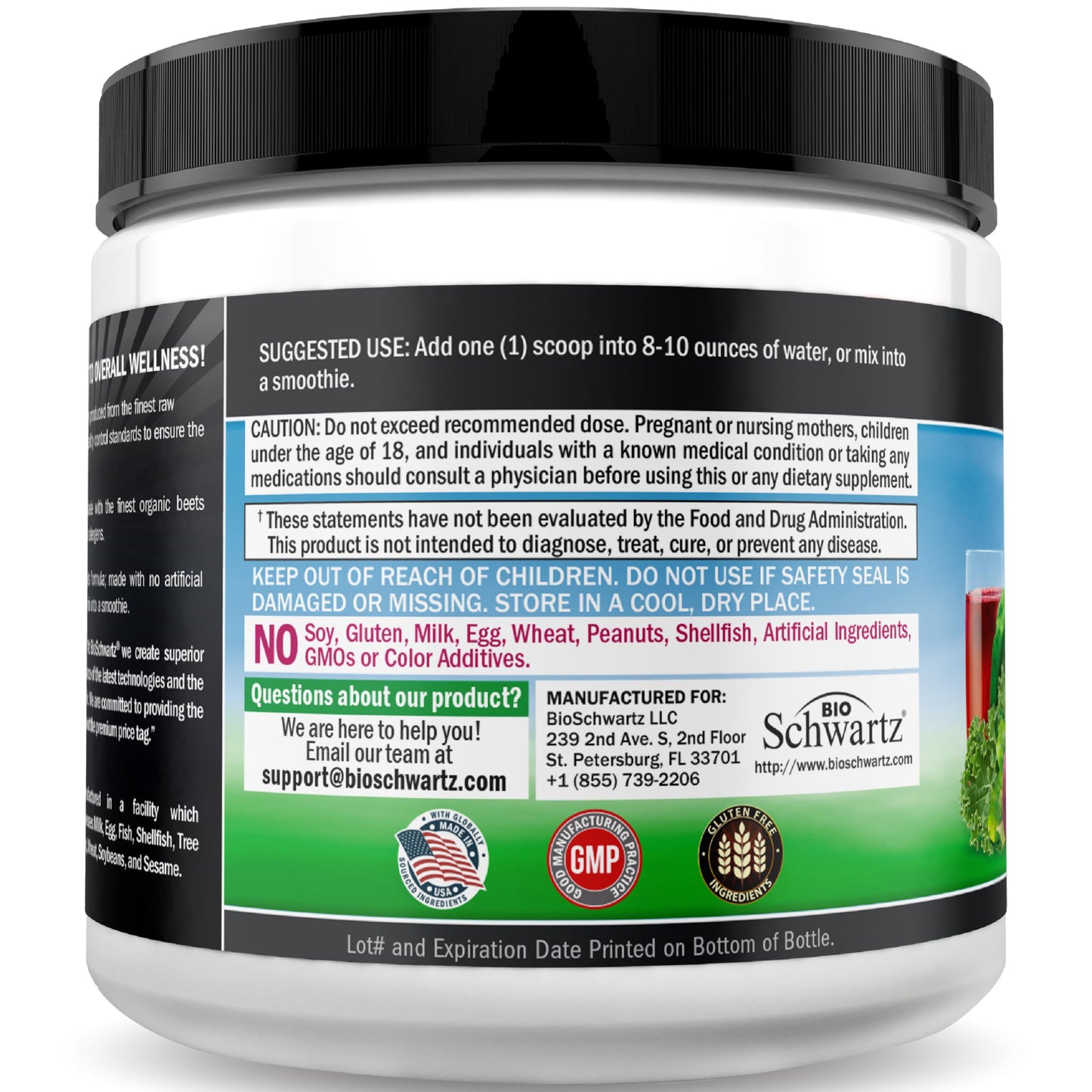 Beet Root Powder - Organic Beets Superfood with Vitamin C | 30 Servings
