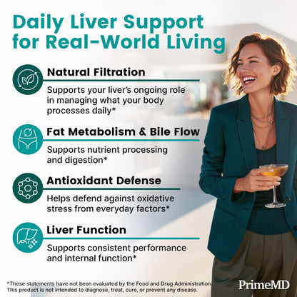 32-in-1 Liver Support Supplement – Milk Thistle, Silymarin, Artichoke, Beetroot (1426mg, 90ct)