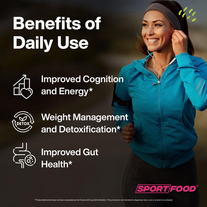 Sport Food Greens & Reds Superfood Powder – Mixed Berry (35 Servings) | 25+ Super Fruits & Veggies