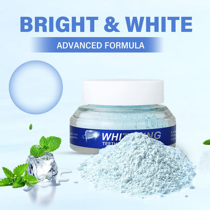 Teeth Whitening Powder - No Sensitivity, Enamel Safe | Coffee & Tea Stains