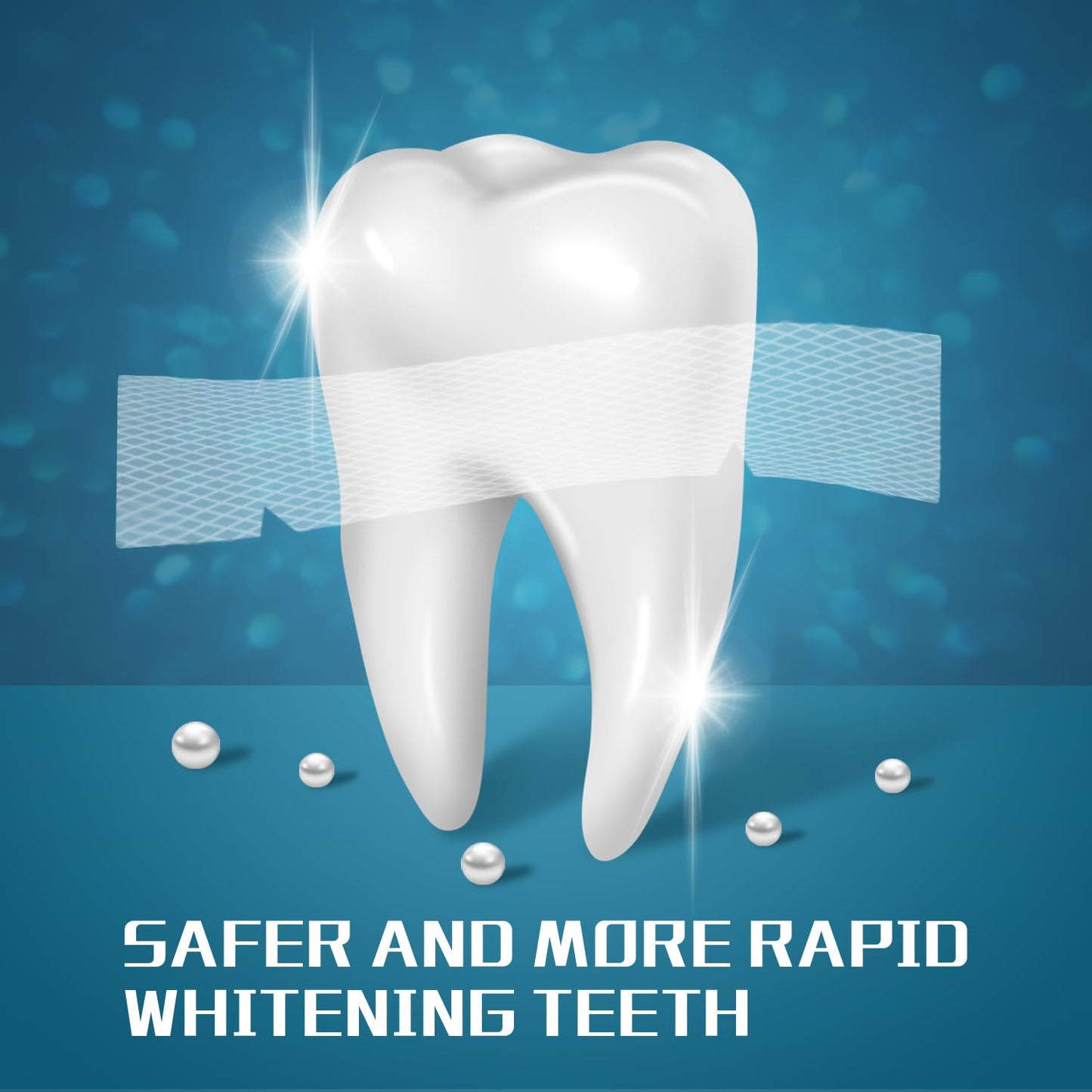 Teeth Whitening Strips - 22 Treatments, 44 Strips for Sensitive Teeth