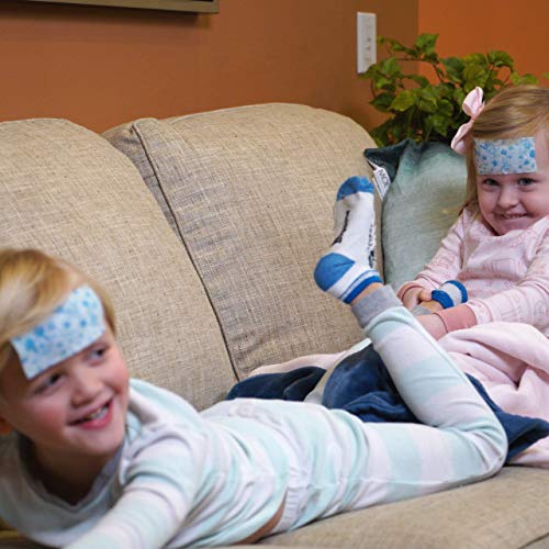 BeKOOOL Kids Gel Sheets for Fever Relief | Soft Cooling Gel Sheets (4 Count)