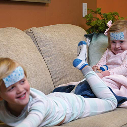 BeKOOOL Kids Gel Sheets for Fever Relief | Soft Cooling Gel Sheets (4 Count)