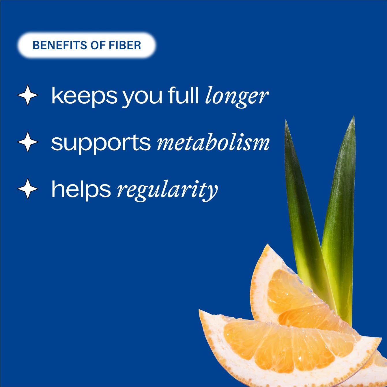 BelliWelli Fiber Supplement - Organic Acacia, Probiotics & Collagen (Tropical)