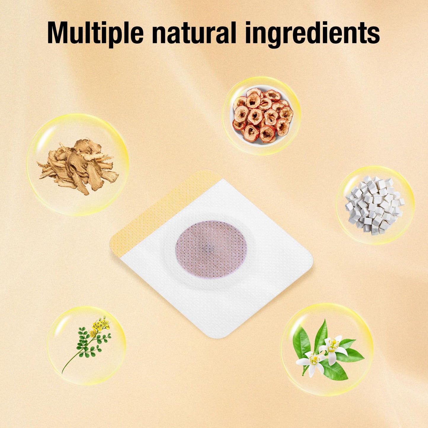Belly Patch - Portable Anti-Leakage No-Wash Kit, 30PCS | Natural Belly Button Patch for Women & Men