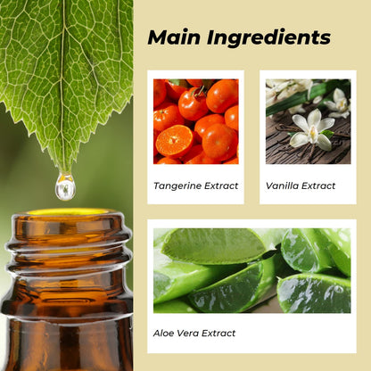 Benatu Citrus Vanilla Essential Oil Spray – Multi-Use Uplift for Body, Hair & Linen (4 fl oz)