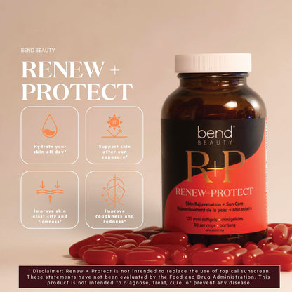 Bend Beauty Renew + Protect | Skin Health Dietary Supplement