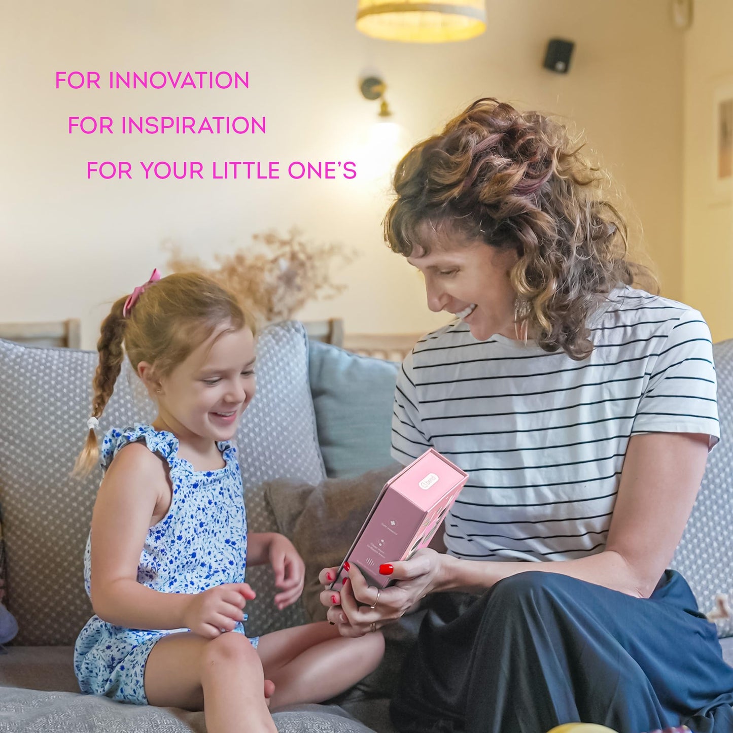 Bendi Sensory 360 U-Shaped Astronaut Kids Toothbrush – Pink, 5 Modes, Memory Function