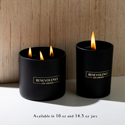 Benevolence LA Black Berries Baies Scented Candle – 10oz Soy Wax