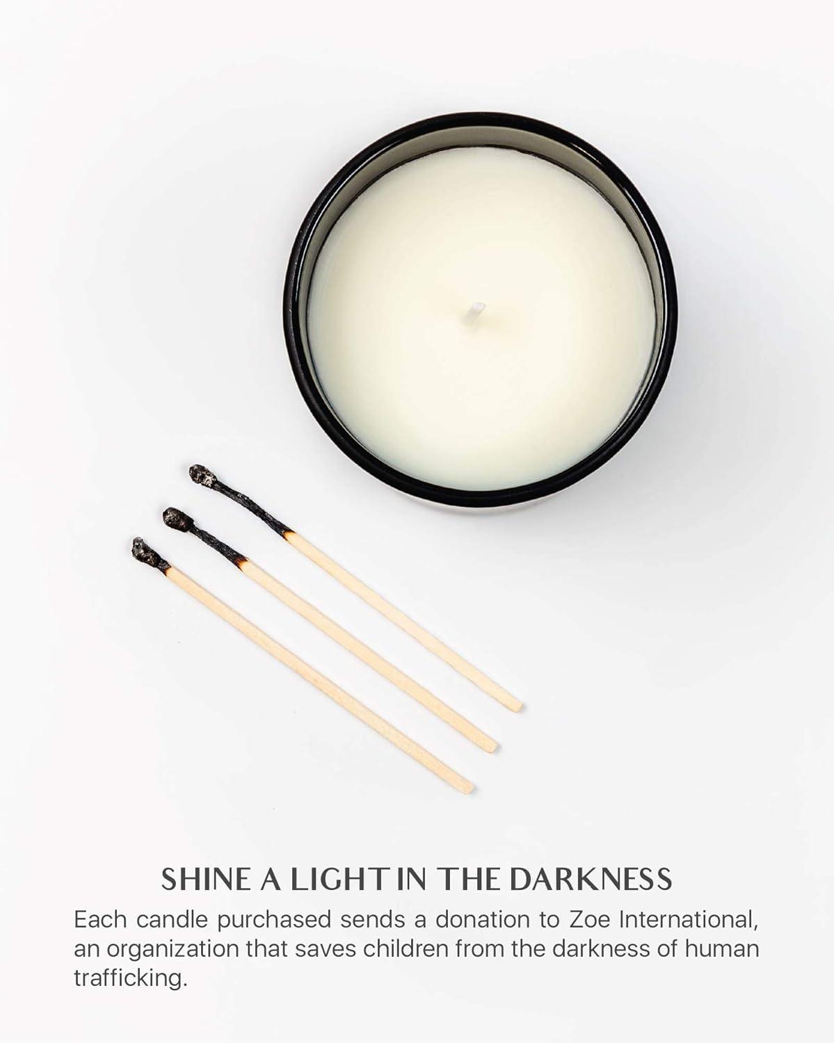 Benevolence LA Eucalyptus & Chamomile 8oz Soy Candle | Holiday Gift