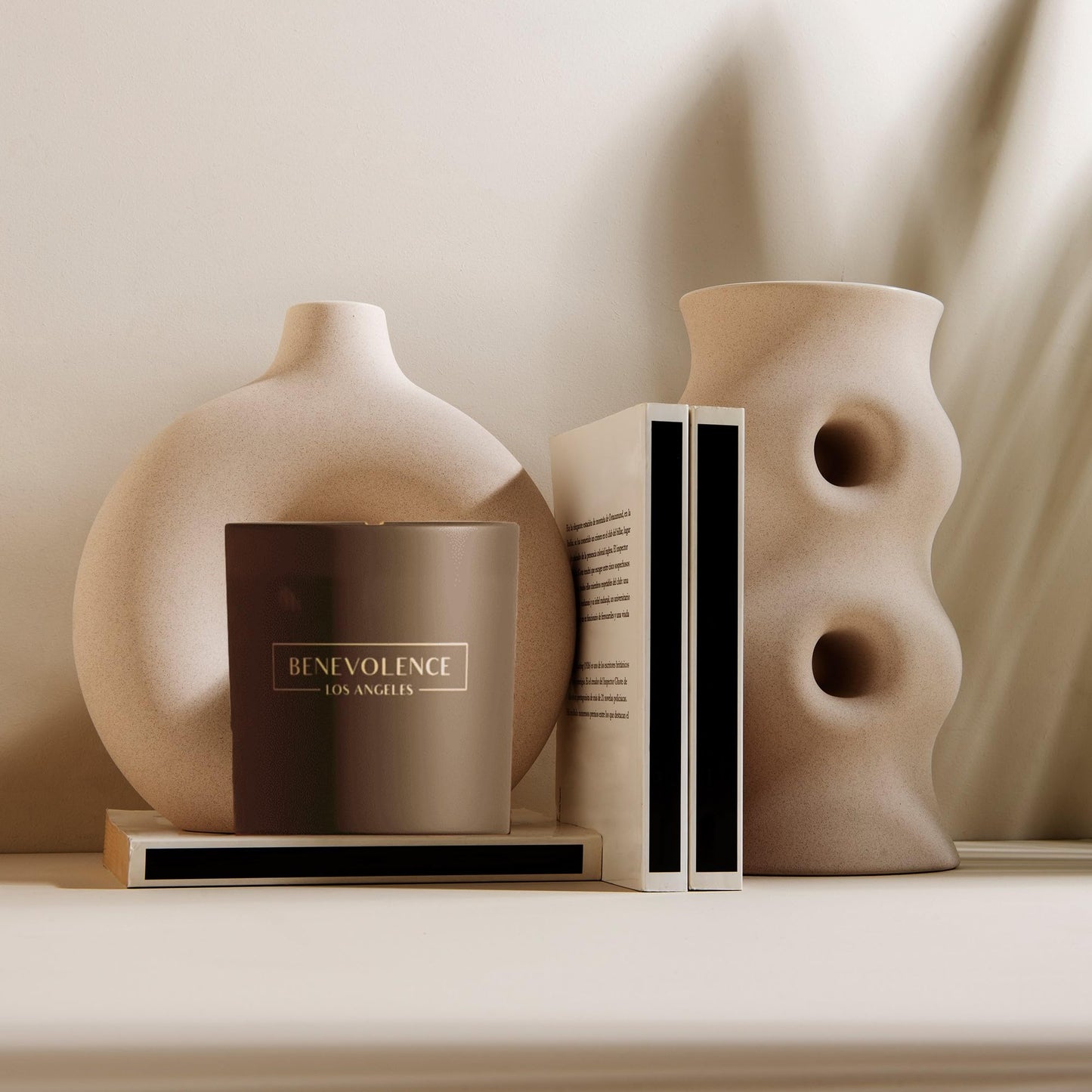 Benevolence Lavender & Lilac Soy Candle | 8oz Black Holiday
