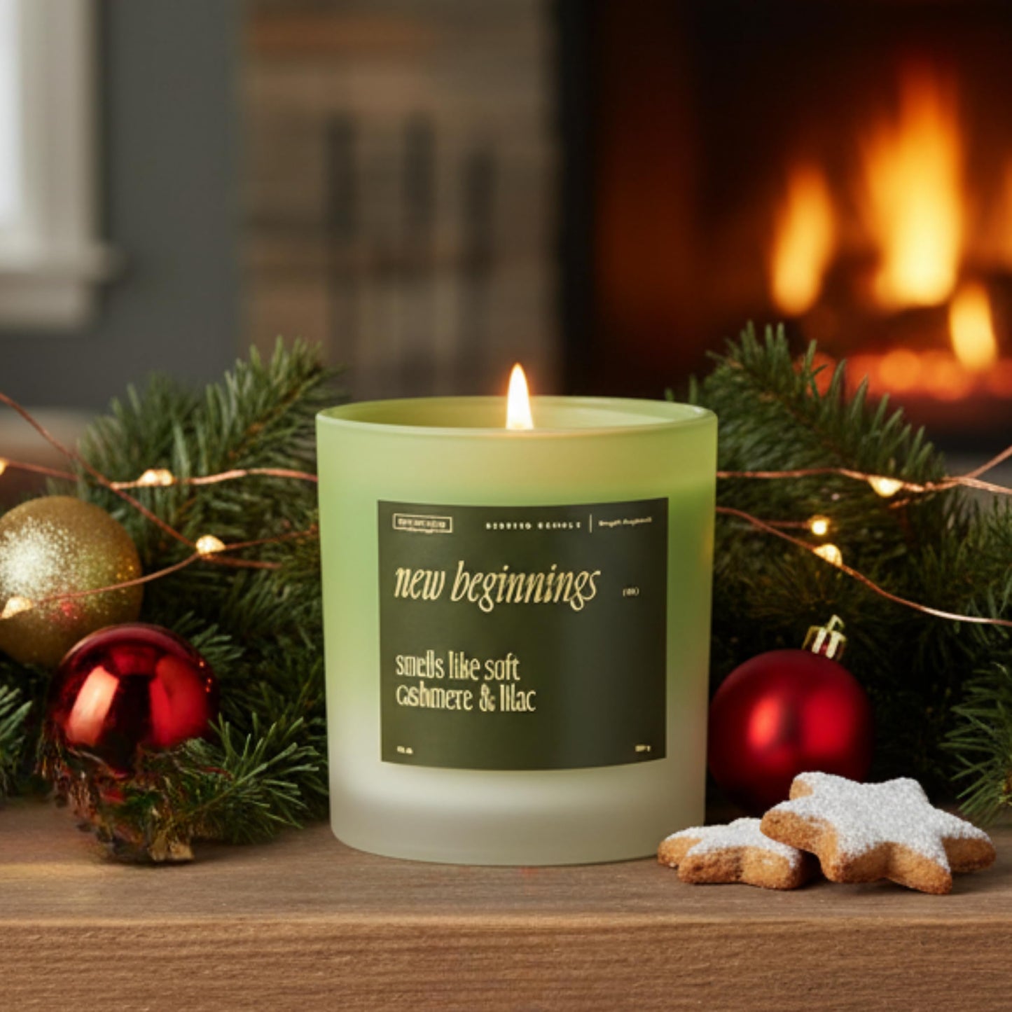 New Beginnings 10oz Soy Candle – Cashmere & Lilac | Benevolence LA