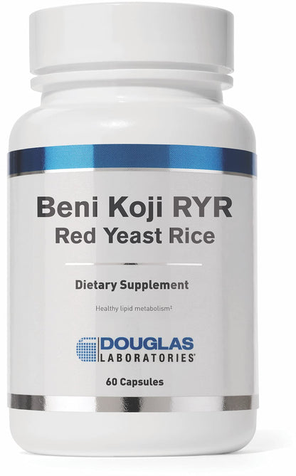 Douglas Laboratories Beni Koji Red Yeast Rice | Lipid Metabolism Support | 60 Capsules