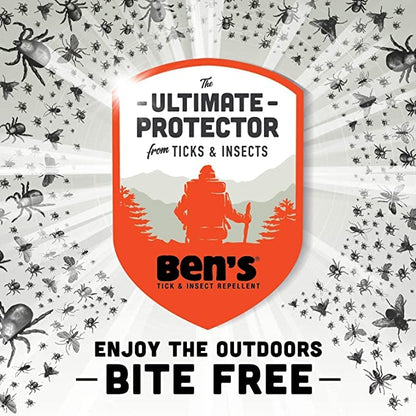 Ben's 30% Deet Mosquito & Tick Field Wipes – 24 Pack