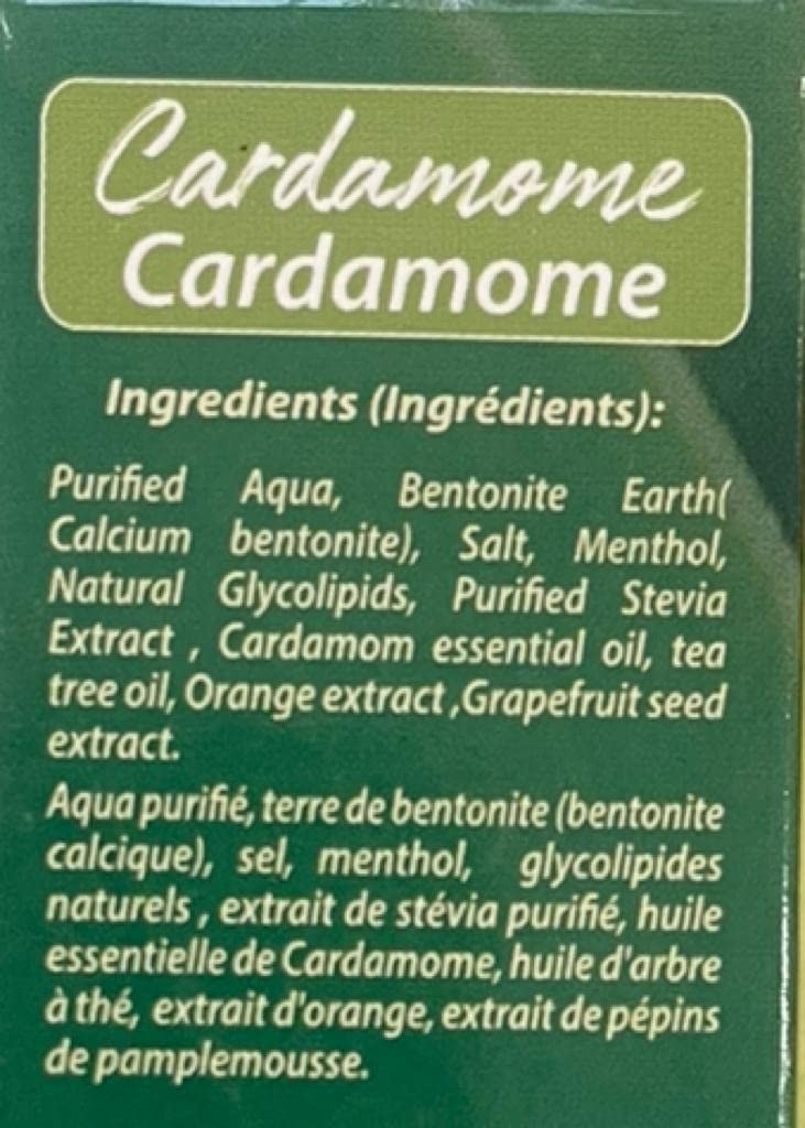 Bentodent Natural Toothpaste Cardamom 2-Pack for the Whole Family – SLS & Fluoride Free
