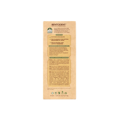 Bentodent Coconut Oil Pulling Mouthwash with Neem & Mint – 6 oz