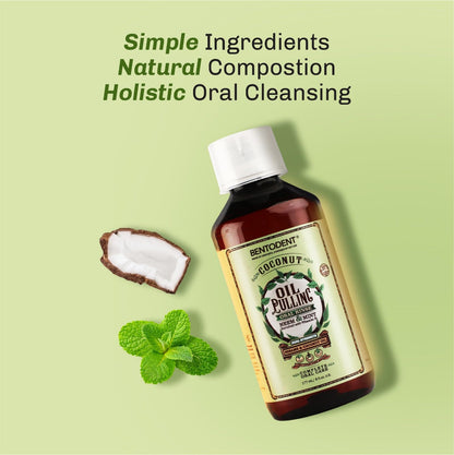 Bentodent Fluoride Free Mineral Toothpaste with Bentonite & Oil Pulling