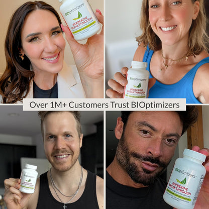 BIOptimizers Berberine Supplement - Weight Loss & Glucose Support (Vegetarian, Gluten & Soy Free)