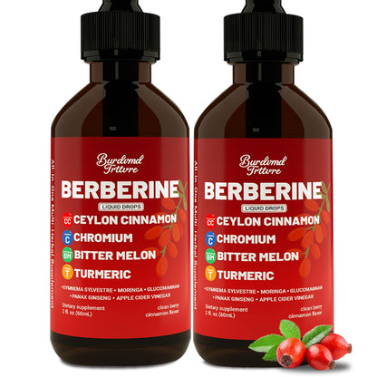 Berberine Drops with Ceylon Cinnamon - Immune & Metabolic Support (4 oz)
