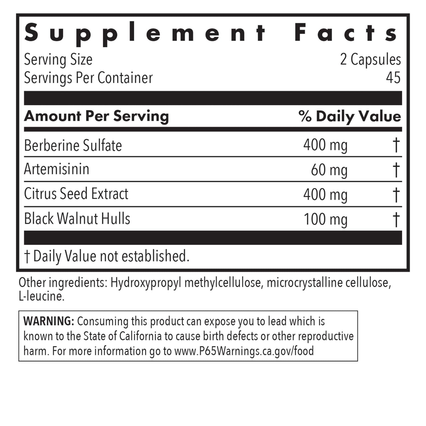 Tricycline GI Balancers – Allergy Research Group (90 Count) – Gluten Free & Vegetarian