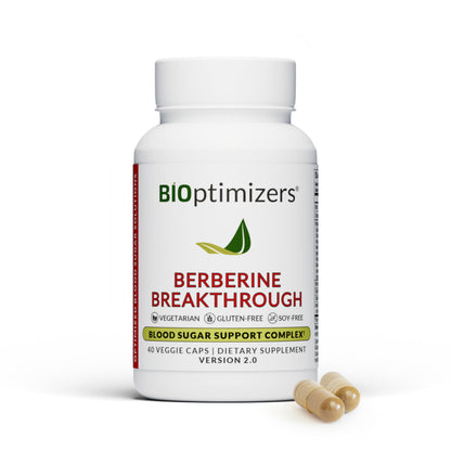 BIOptimizers Berberine Supplement - Weight Loss & Glucose Support (Vegetarian, Gluten & Soy Free)