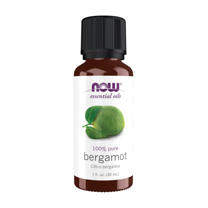 NOW Bergamot Essential Oil – 100% Pure, Cold-Pressed, 1 oz
