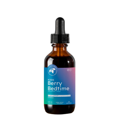 Berry Bedtime Drops for Kids – Melatonin & Herbal Sleep Support (2 oz) | Mountain Meadow Herbs