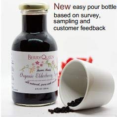 Berryqueen Organic Elderberry Syrup – Immunity Booster (8 oz)