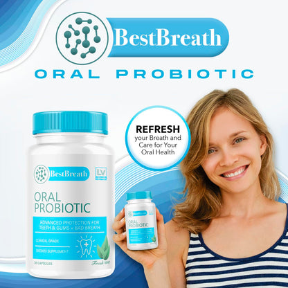 Best Breath Oral Probiotic 5 Pack – 150 Capsules (5 Months)