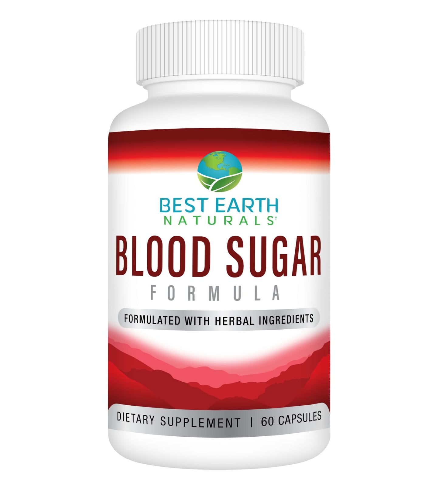 Best Earth Naturals Blood Sugar Formula with Cinnamon, Gymnema & Banaba – 60 Count