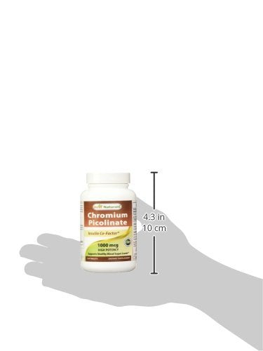 Best Naturals Chromium Picolinate 1000 mcg 120 Tablets