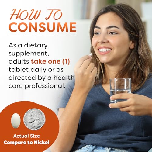Best Naturals Lactase Enzyme Tablets – 9000 FCC ALU, 180 Count
